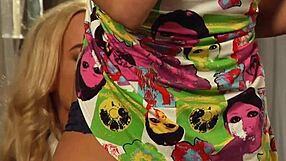 Lesbian slave moans and orgasms during strapon sex with dominant madame