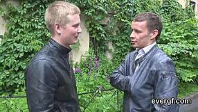 Skint Stud Lets Naughty Buddy Plow Lover For Dollars