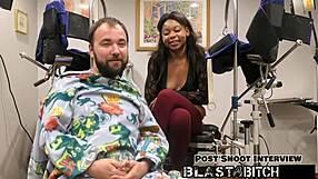 Minnie rose's pussy takes cum blast in doggystyle. Pov shows natural tits.