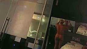 Hidden cam captures big ass Brazilian girl in her room