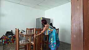 Sinful Maid Spreads Her Pretty Pussy Open