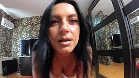 Milfycalla Shows Yoga Pants Cameltoe Before Deepthroat And Cumshots On Downjackets