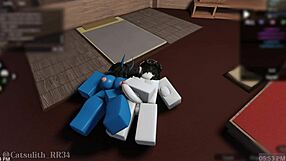 Demon girl rides monster cock in round 2 sex with follower.