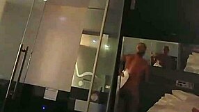 Hidden cam captures big ass Brazilian girl in her room