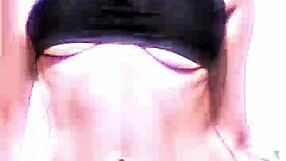 Bikini model Leticia poses seductively