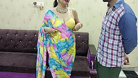 Indian Girl Deepthroats Tailor's Huge Cock!