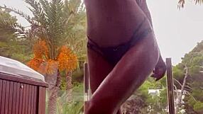 Monika fox pierces nipples shaved pussy masturbates squirts in homemade softcore scene