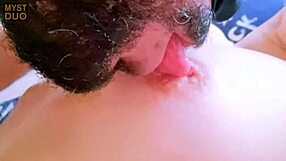 licking the most delicious nipples from myst duo today