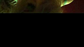 Sexy Hot Blonde Beauty Shares Steamy Smoke Moment With Partner