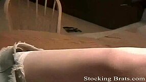 Hey, we slipped into pantyhose for a kinky threesome!