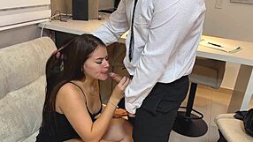 couples therapy ends with psychologist fucking girl in front of boyfriend