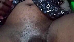 Sexyjayla254 Strokes Big Black Kenyan Cock in Solo Crossdresser Show