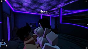 hey, wanna see erans and rizza in roblox action?