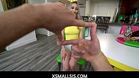 Xsmall 18+ Sis Plays Huge Role Inside Stepsis Hole With Deepthroat