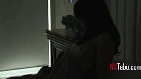 Pretty Hotwife Warms Bed Alone