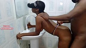 Hot Ebony Skinny Petite Babe With Tight Black Pussy In Homemade Porn