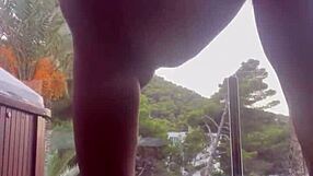 Monika fox pierces nipples shaved pussy masturbates squirts in homemade softcore scene