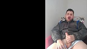 Saymon fucks brunette in striptease, ripping clothes