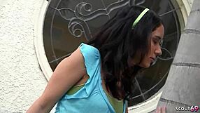 i tricked the old guy next door into deflowering my petite latina pussy