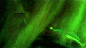 Sexy Hot Blonde Beauty Shares Steamy Smoke Moment With Partner