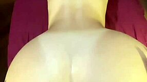 Roommate Bends Over for Huge Anal Doggy in Dorm Cowgirl