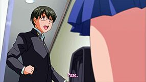 my girlfriend is such a pervert in this ova, masturbating to creampie