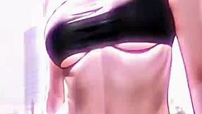 Bikini model Leticia poses seductively