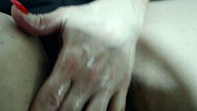 i feel intense pleasure from hot oiled handjob on monster cock