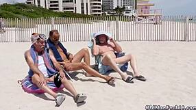 Old Step Dad And Two Daughters Host Staycation Orgy With Latin Hottie.