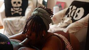 Best Friend Asks to Breed Her Curvy Slut in Face Fucking and Riding