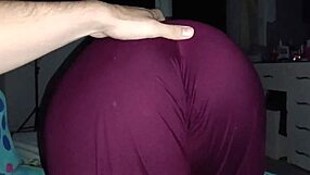 Think I'll finally get to bang her today? Curvy nerd in panties awaits!