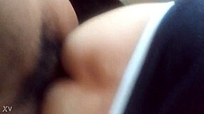 Latina babe gets intensely fucked by long big black cock monster