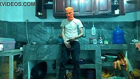 Watch This 25-Year-Old Man's Penis Grow Erect While Waiting In The Kitchen