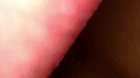 The secret creampie encounter unfolds in hidden shadows.