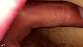 The secret creampie encounter unfolds in hidden shadows.