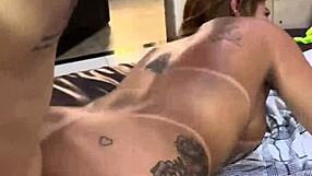 hey, tear my pussy hard, tattooed stud!