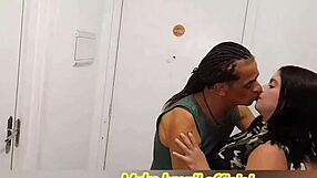 Invited luxury escort for anal sex at home, she loves it