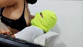 Sex-Addicted Neighbor Begs for Cum Inside Her Wild Bed Action