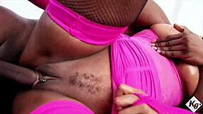 Mixed Race Beauty Devours Monster BBC