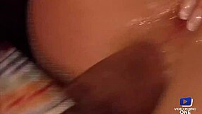 Dolly Golden, blonde with big boobs, gets assfucked by friend's husband