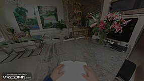 Sexy Redhead Phoenix Rides Big Dick in VR Parody