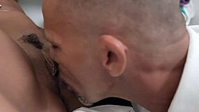 Stepdaddy's dick works wonders for me in interracial doggystyle action.