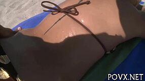 Sex model Nikki Stone showcases her talent