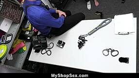 Thieving Babe Blackmailed!