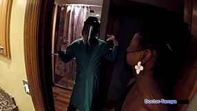 rina arem feels intense pleasure in dr tampa's deepthroat session