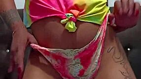 Brunette whore's creamy orgasm and female ejaculation.