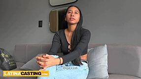 Latina mounts huge cock 😏