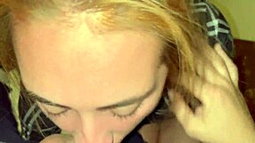 cute goth gf gives crazy ahegao deepthroat blowjob, choking on monster cock