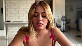 Sara Saenz says, 'This is my first and only sex movie, watch me moan.'