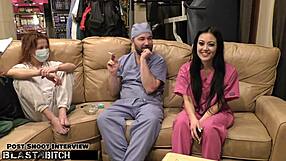 Blaire Celeste's Pussy Gets Filled With Cum In Latex Backstage